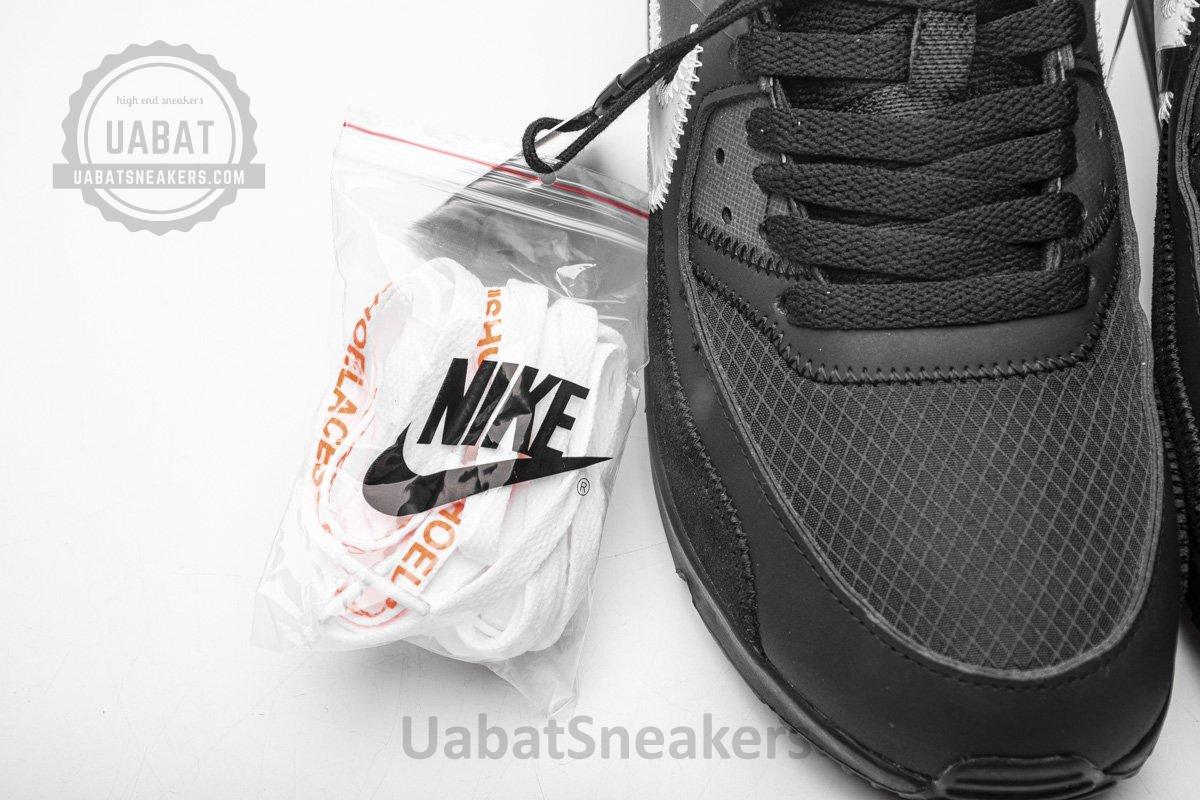 AA7293-001 Off-White x Nike Air Max 90 “All Black” - Image 10
