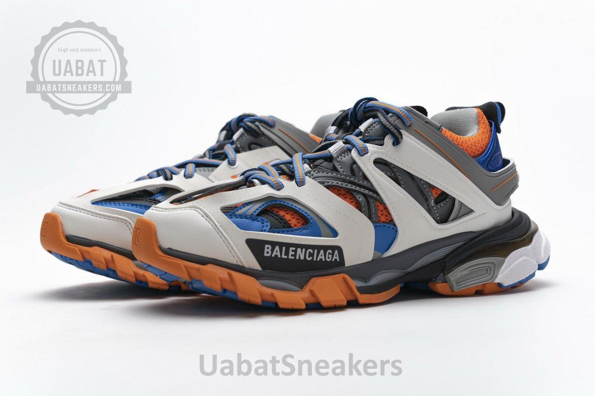 542436 W1GB7 7580 Balenciaga Tess S.Blue Orange - Image 6