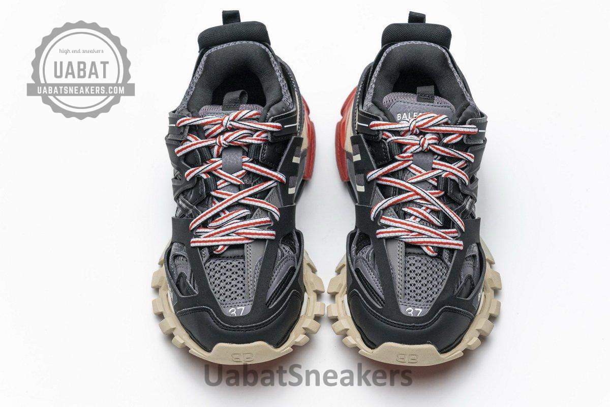 542436 W1GB1 1000 Balenciaga Tess S.Black Red - Image 7
