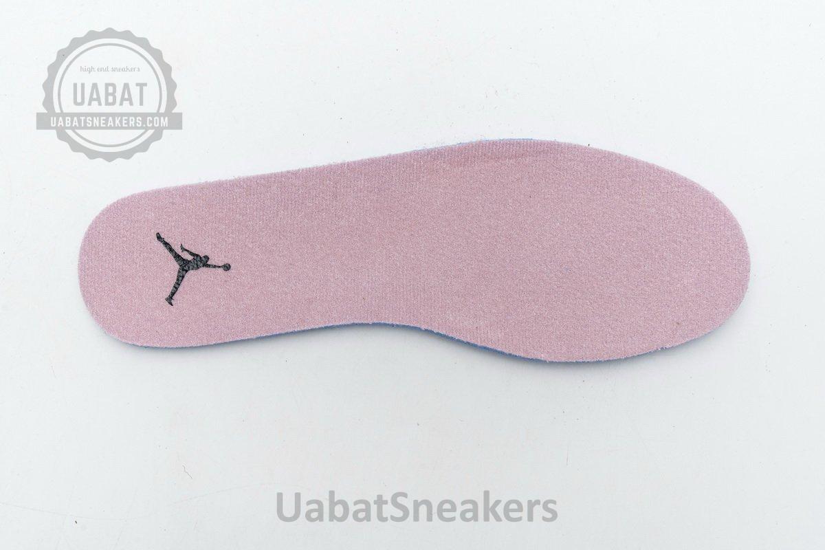 555112-225 Air Jordan 1 Mid GS Trooper Bleached Coral - Image 12