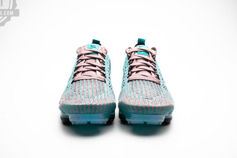 AJ6910-500 Womens Nike Air Vapormax Flyknit 3 South Beach - Image 4