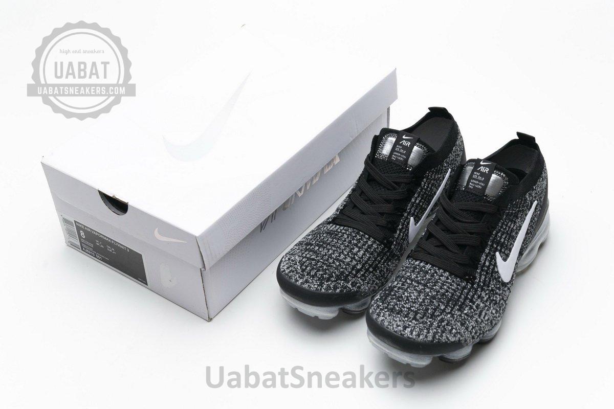 AJ6910-001 Nike Air Vapormax Flyknit 3 Black White - Image 5