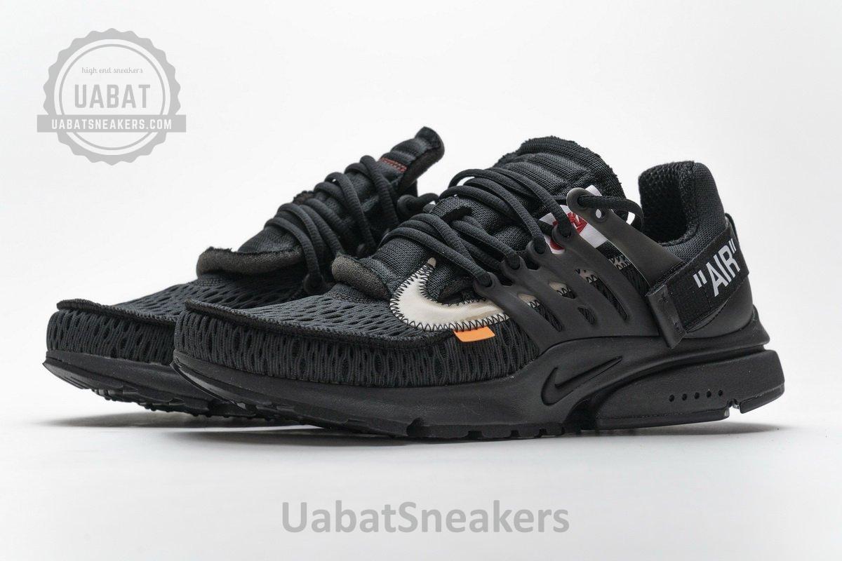 AA3830-002 OFF-WHITE x Nike Air Presto Black - Image 6
