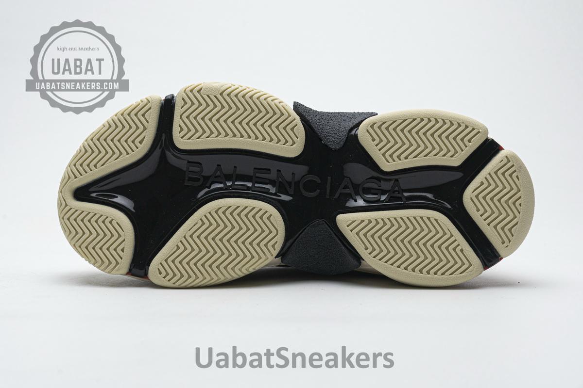 490672 W09O5 9035 Balenciaga Triple S Black Yellow Pink - Image 4