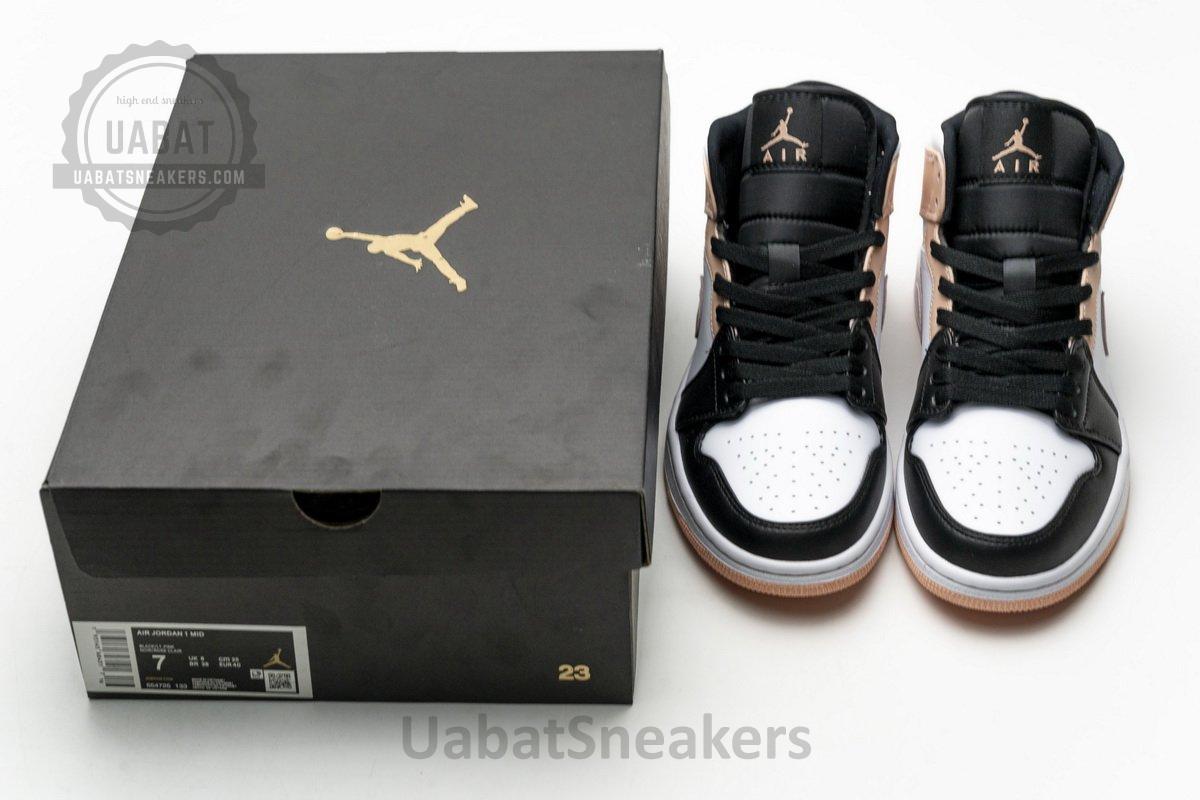 554725-133 Air Jordan 1 Mid Crimson Tint - Image 3