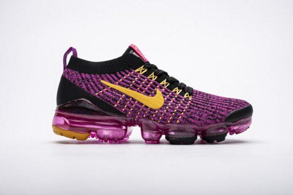 Nike Air VaporMax Flyknit 3.0 2019 Fuchsia Orange Black AJ6910-600 - Image 2