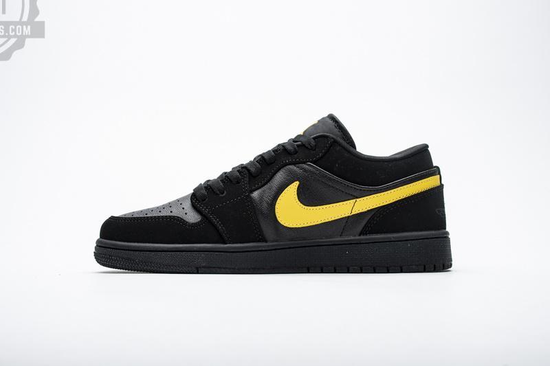 Air Jordan 1 Low Black Gold 553558-071