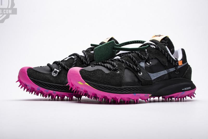 OFF WHITE X Nike Zoom Terra Kiger 5 Black CD8179-001 - Image 7