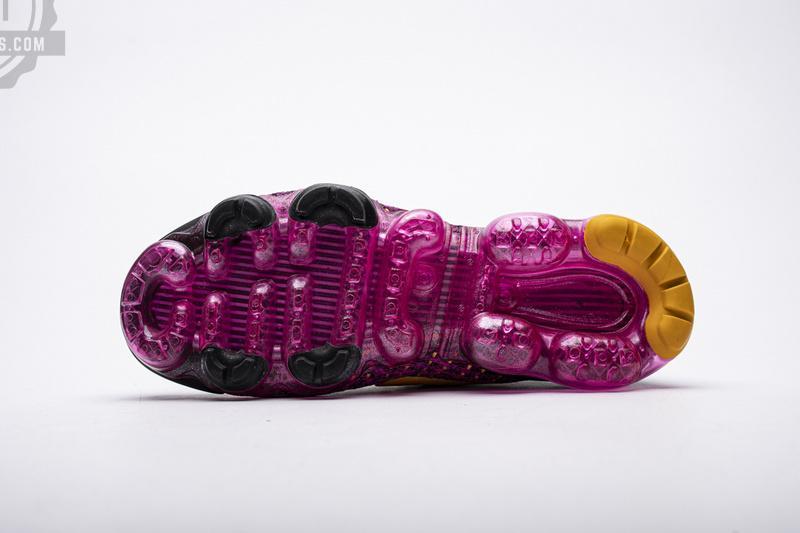 Nike Air VaporMax Flyknit 3.0 2019 Fuchsia Orange Black AJ6910-600 - Image 3
