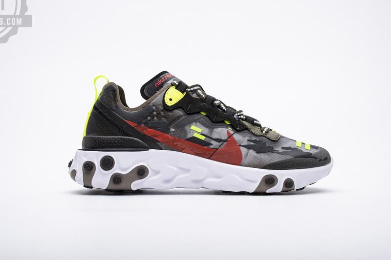 Nike React Element 87 "Camo" CJ4988-200 - Image 2