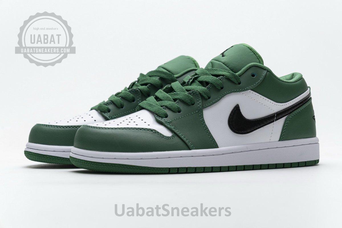 553558-301 Air Jordan 1 Low Pine Green - Image 6