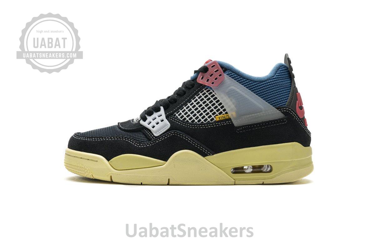 DC9533-001 Union LA x Air Jordan 4 Retro SP Off Noir Black