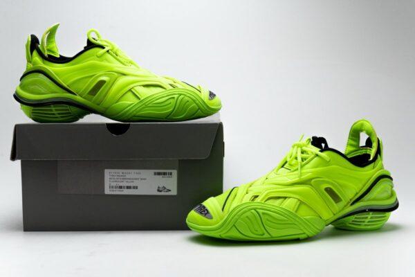 Balenciaga Tyrex 5.0 Sneaker Fluoscresent Yellow - Image 2