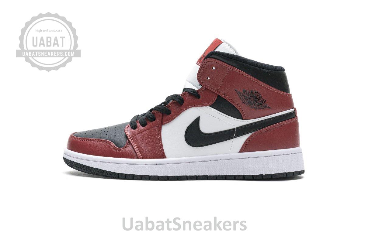 554725-069 Air Jordan 1 Mid Gym Red