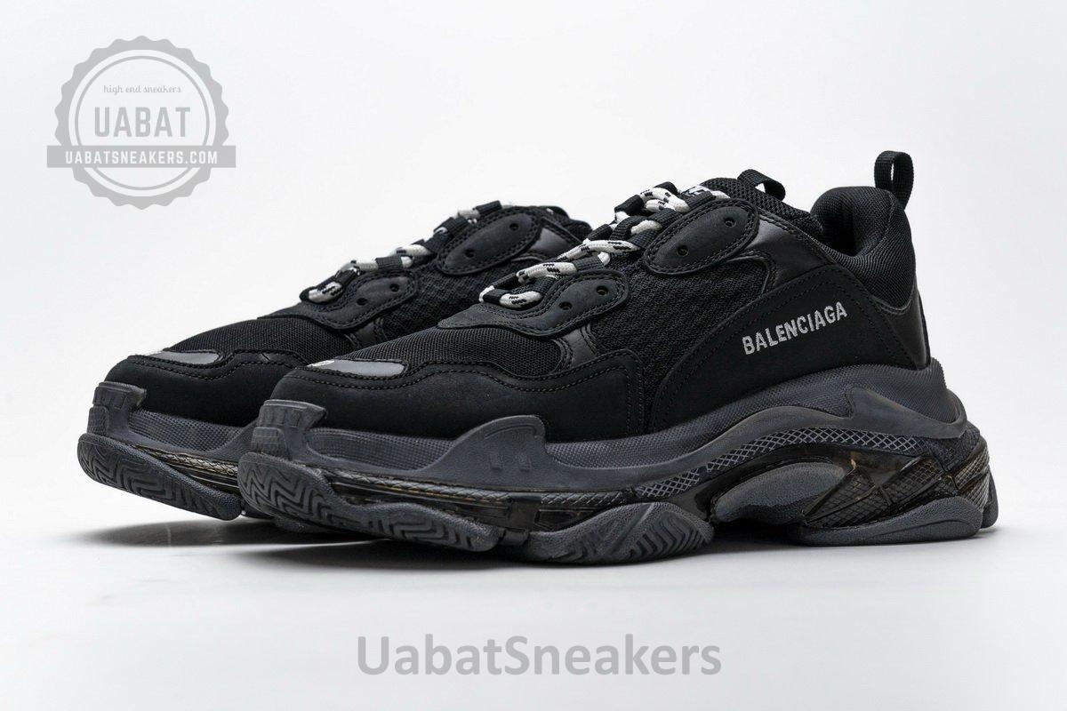541624 W09O1 1000 Balenciaga Triple S Black - Image 7