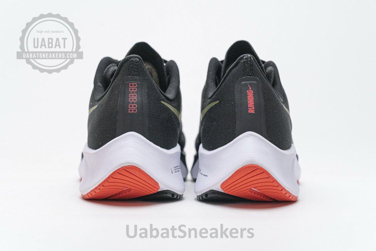 BQ9646-004 Nike Air Zoom Pegasus 37 Black Medium Olive Aqua - Image 7