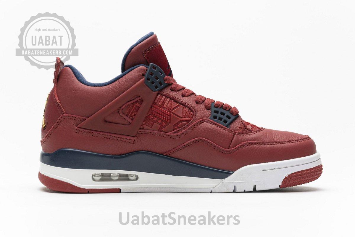 CI1184-617 Air Jordan 4 Retro FIBA Gym Red - Image 11