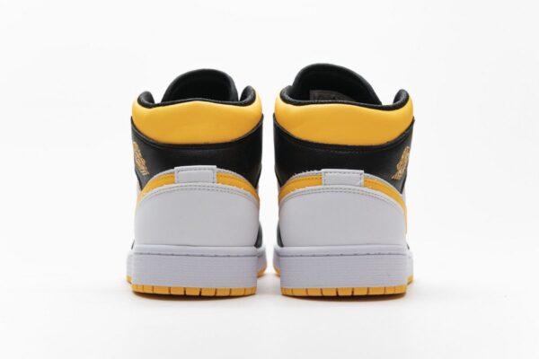 CV5276-107 Air Jordan 1 Mid SE Laser Orange Black - Image 7