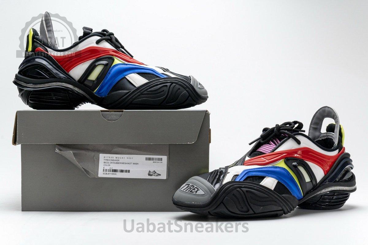 Balenciaga Tyrex 5.0 Sneaker Black Blue Red - Image 2