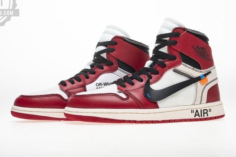 OFF-WHITE x Air Jordan 1 High OG 10X“Chicago”AA3834-101 - Image 7