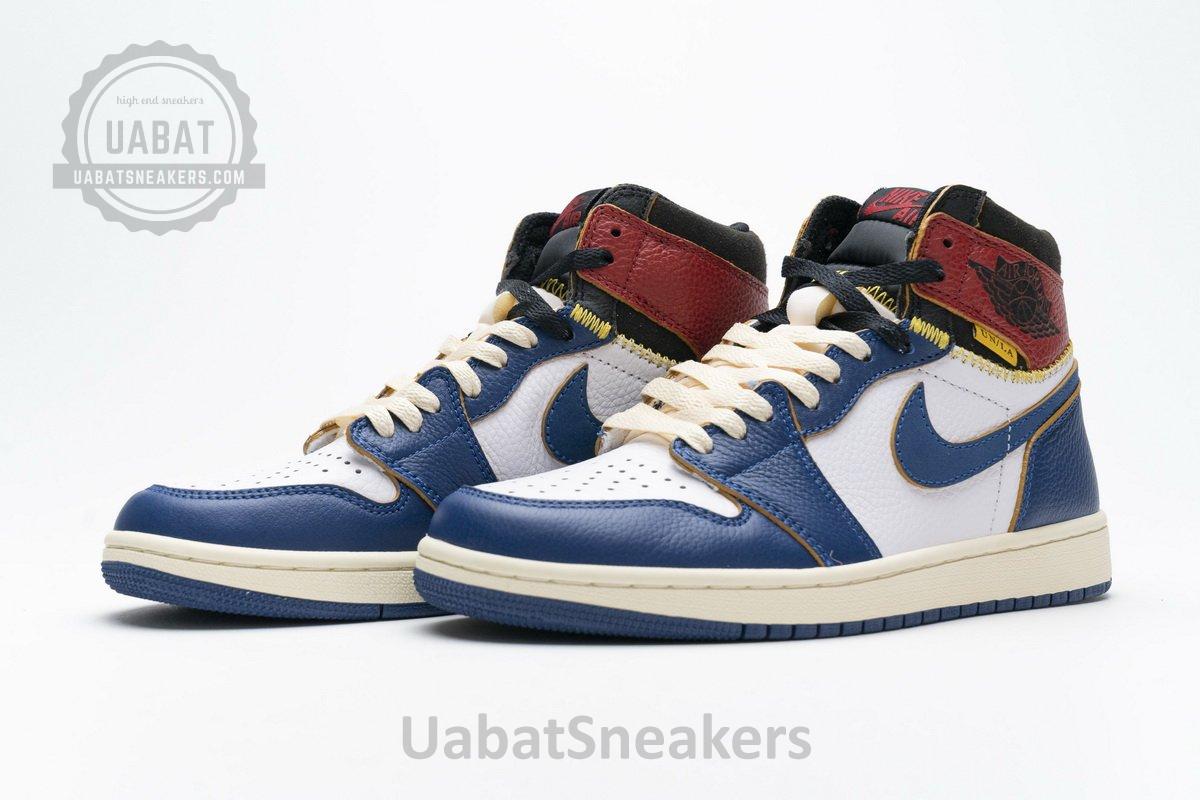 BV1300-146 Air Jordan 1 Retro High Union Los Angeles Blue Toe - Image 6