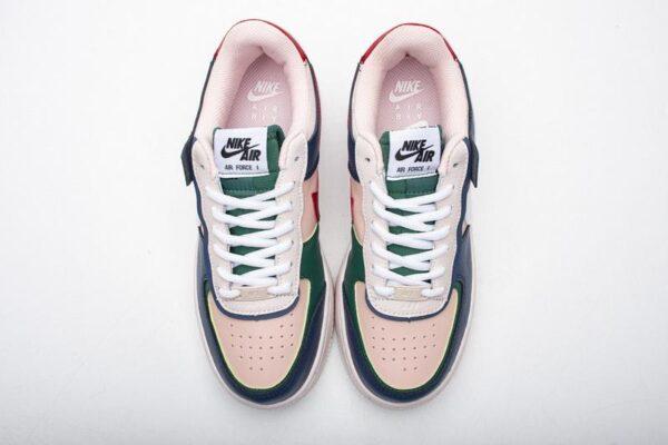 CI0919-400 WMNS Nike Air Force 1 Shadow Mystic Navy - Image 4