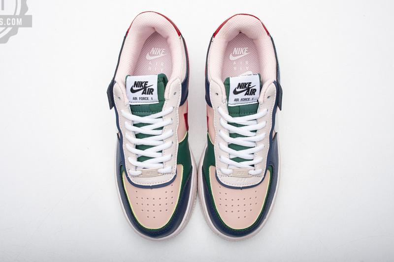 CI0919-400 WMNS Nike Air Force 1 Shadow Mystic Navy - Image 4