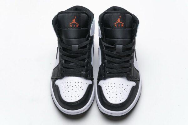 BQ6931-100 Air Jordan 1 Mid GS Black Toe - Image 4