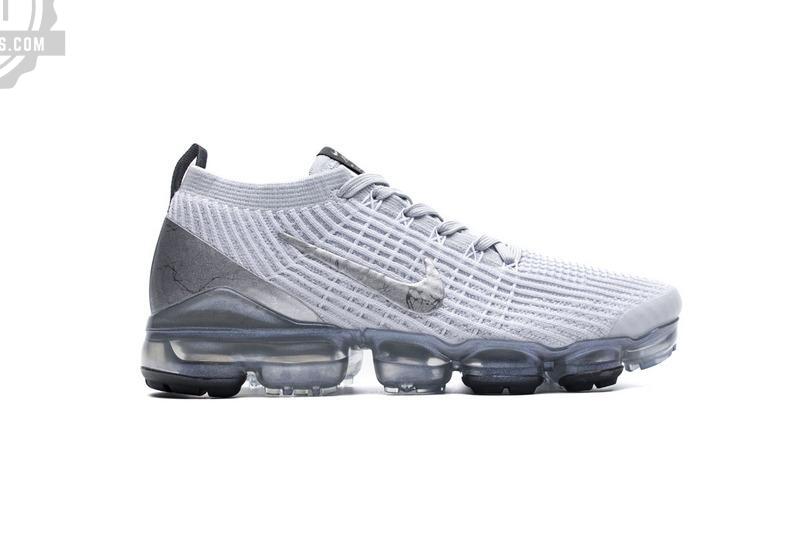 Nike Air Vapormax Flyknit 3 White Reflect Silver AJ6900-101 - Image 2