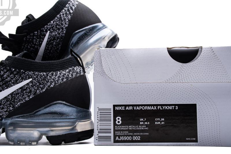 Nike Air Vapormax Flyknit 3 Oreo AJ6900-002 - Image 7