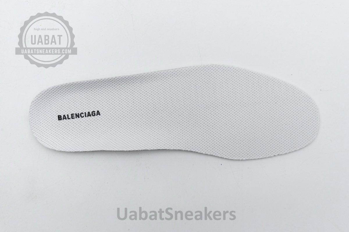 524039 W09E1 2021 Balenciaga Triple S Letter White - Image 12