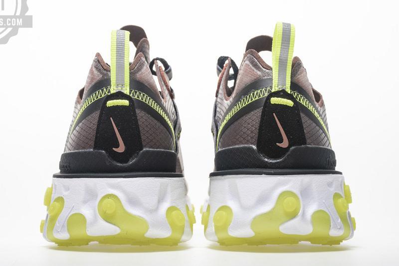 Nike React Element 87 “Brown green” AQ1090-002 - Image 7