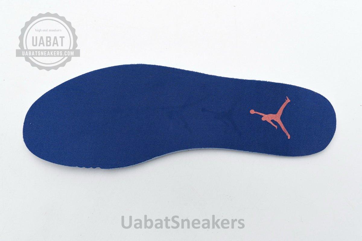 553558-123 Air Jordan 1 Low Blue Yellow Orange - Image 11