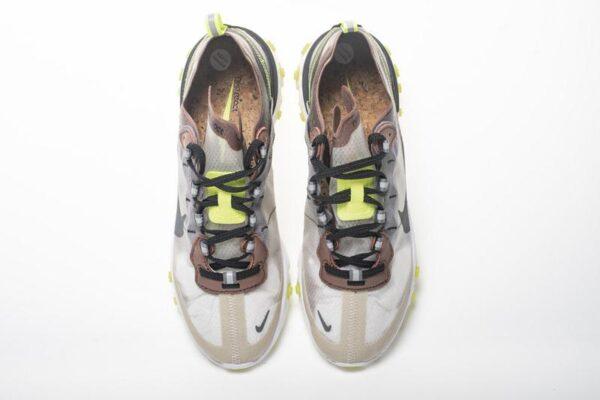 Nike React Element 87 “Brown green” AQ1090-002 - Image 3