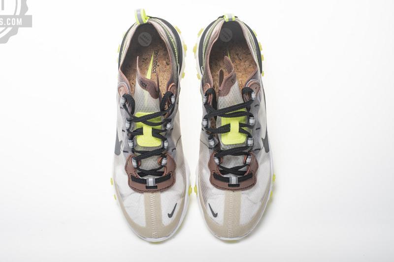 Nike React Element 87 “Brown green” AQ1090-002 - Image 3