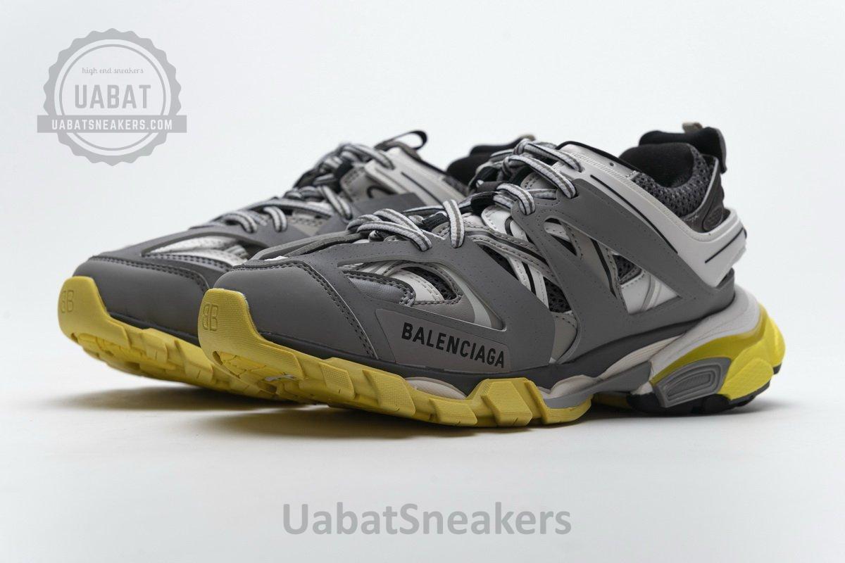 542435 W1GB7 2018 Balenciaga Tess S.White Grey Orange - Image 6