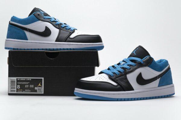 CK3022-004 Air Jordan 1 Low SE Laser Blue - Image 2