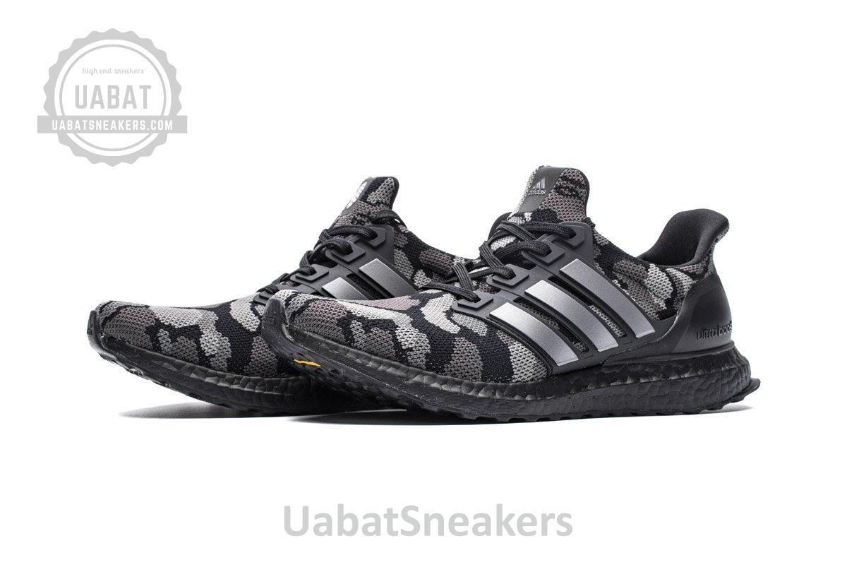 Bape x Adidas Ultra Boost “1st Camo Black” G54784 - Image 3