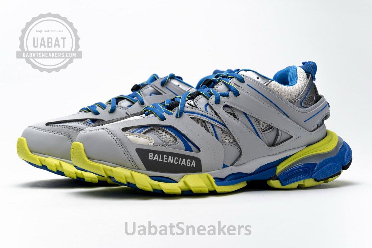 542023 W1GB9 6509 Balenciaga Tess S.Grey Blue Yellow - Image 6