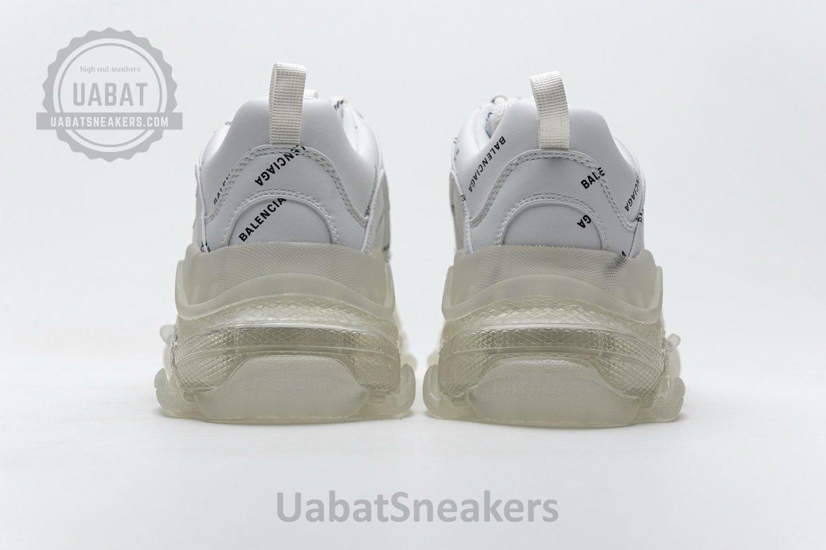 524039 W09E1 2021 Balenciaga Triple S Letter White - Image 10