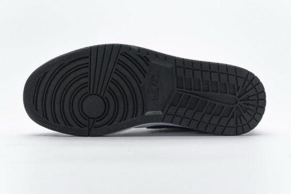 BQ6931-100 Air Jordan 1 Mid GS Black Toe - Image 10