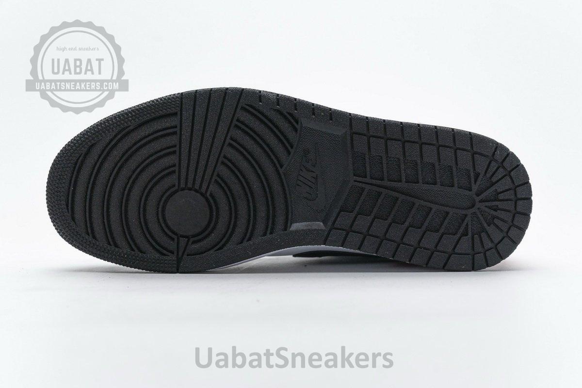 BQ6931-100 Air Jordan 1 Mid GS Black Toe - Image 10