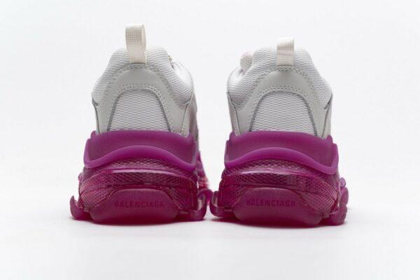 544351 W09O1 2281 Balenciaga Triple S White Pink - Image 8
