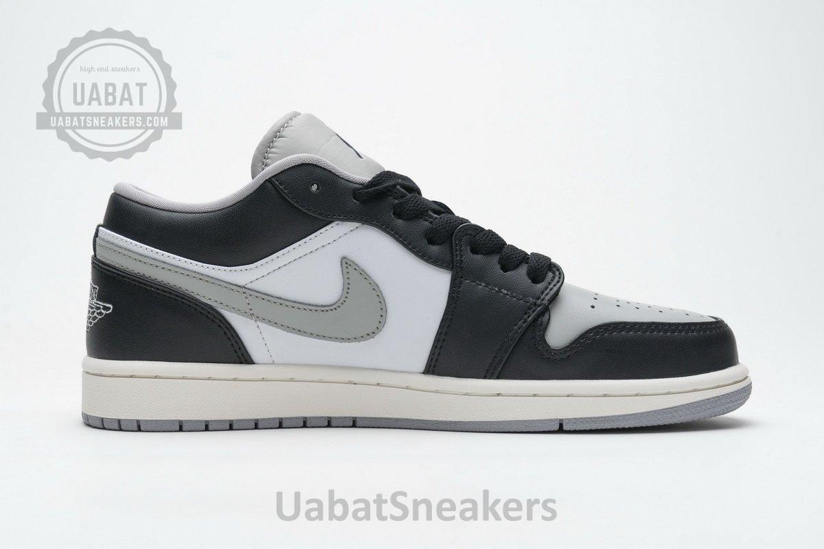 553558-039 Air Jordan 1 Low Light Smoke Grey - Image 10
