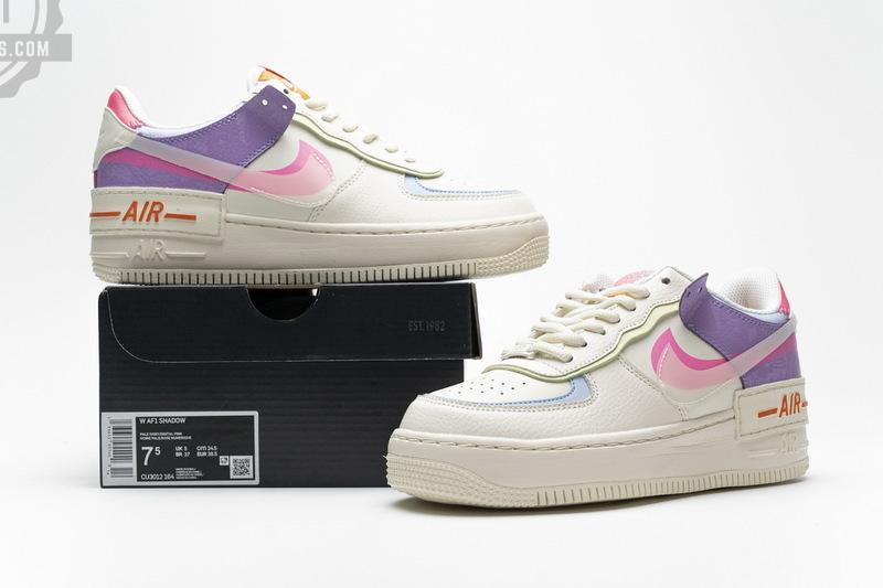 CU3012-164 Nike W Air Force 1 Shadow Pale Ivory Pink - Image 3