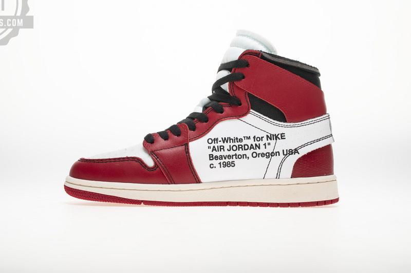OFF-WHITE x Air Jordan 1 High OG 10X“Chicago”AA3834-101 - Image 9
