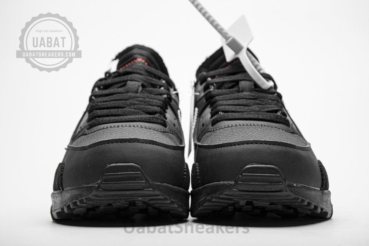 AA7293-001 Off-White x Nike Air Max 90 “All Black” - Image 5