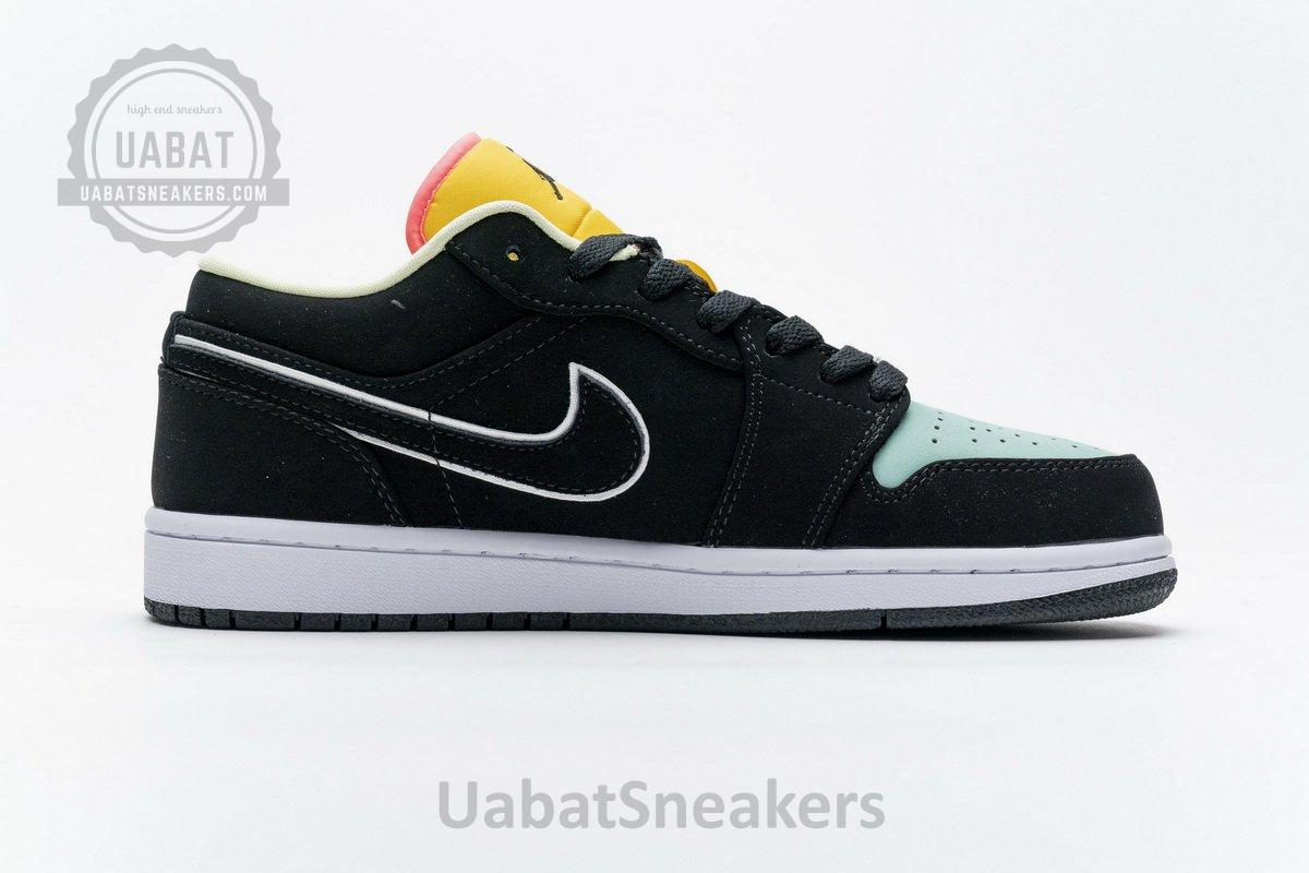 CK3022-013 Air Jordan 1 Low SE Pink Orange Blue - Image 10