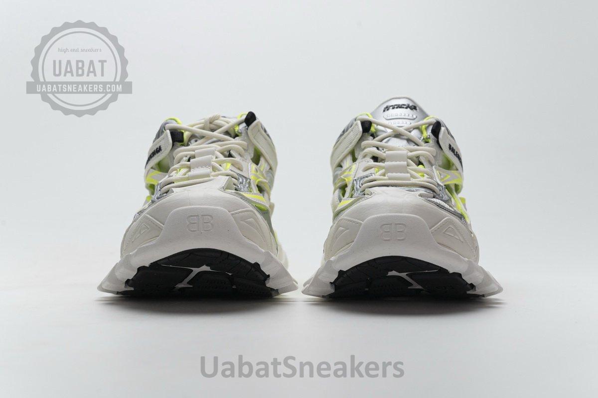 568515 W2ON3 9073 Blenciaga Track 2 Sneaker White Fluo Yellow - Image 5