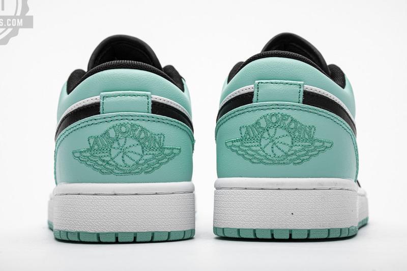 Air Jordan 1 Low Emerald Toe 553558-117 - Image 5